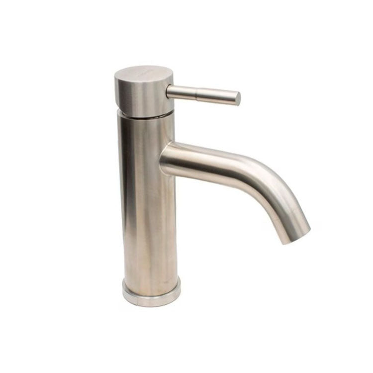 MONOMANDO PARA LAVABO SATINADO BAJO 18cm